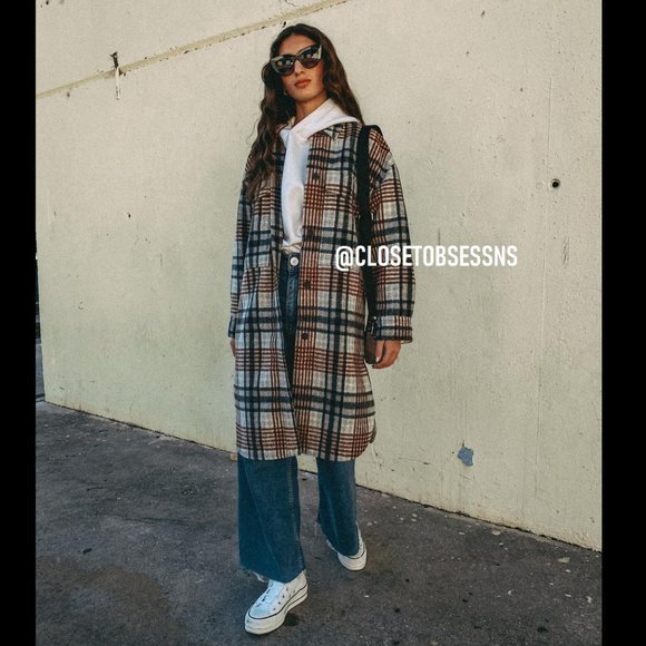 ZARA Long Jacket with Pockets - Picture 10 of 16